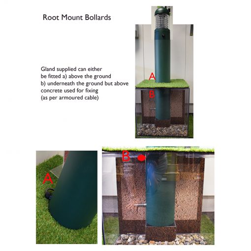 Fortress Bollard Light - Professional Root Mount System - Image 8