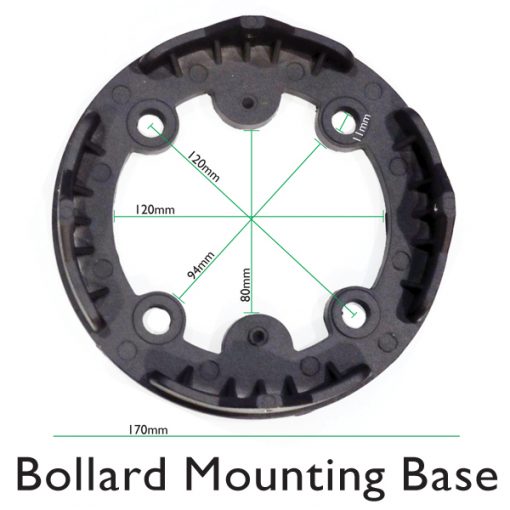 Fortress Bollard Light with PIR Sensor - Surface Mount - Image 3