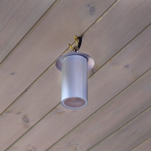 Pergolux 12v Hanging Light - Satin Silver - Image 2