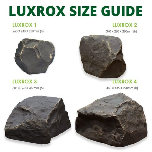 12v Garden Rock Lights (Slate Grey) - Image 4