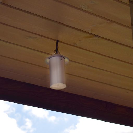 Pergolux 12v Hanging Light - Satin Silver - Image 4