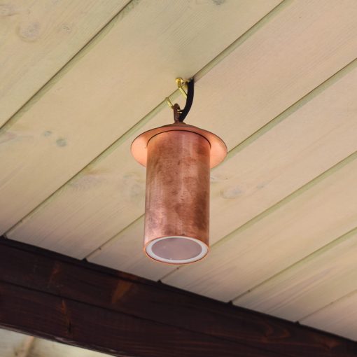 Pergolux 12v Hanging Light - Natural Copper - Image 2