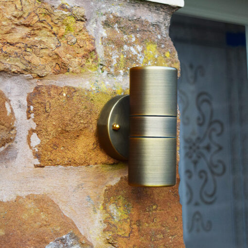 Hilospot - Outdoor Twin Spotlight - Solid Brass Rustic Bronze (12v) - Image 2