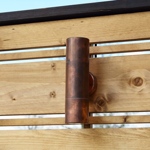 Hilospot - Outdoor Twin Spotlight - Natural Copper (240v) - Image 4