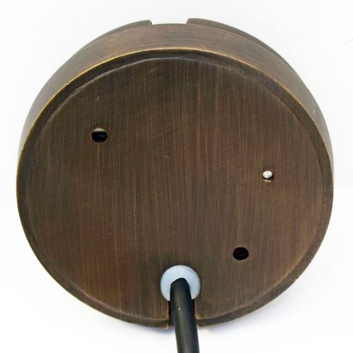 Slatlite 240V Garden Step Light - Solid Brass (Rustic Bronze Finish) - Image 4