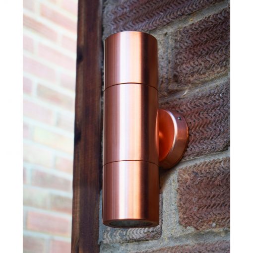 Hilospot - Outdoor Twin Spotlight - Natural Copper (240v) - Image 5