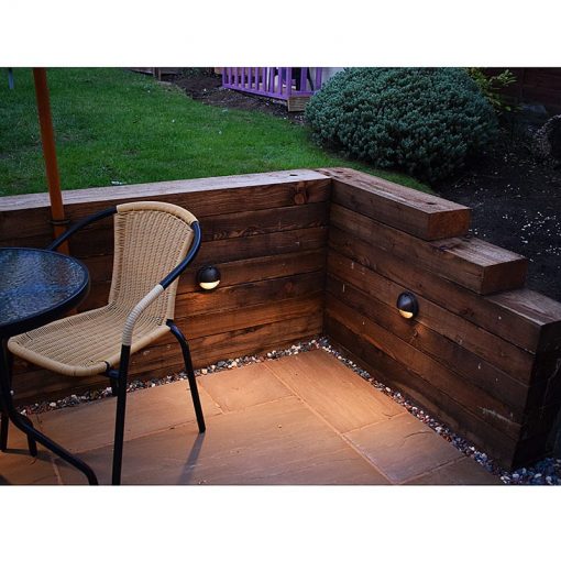 Eyelite 240V Garden Step Light - Solid Brass (Rustic Bronze Finish) - Image 6