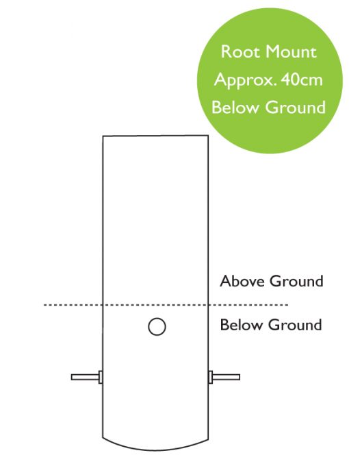 Parabola Bollard Light - Professional Root Mount System - Image 6